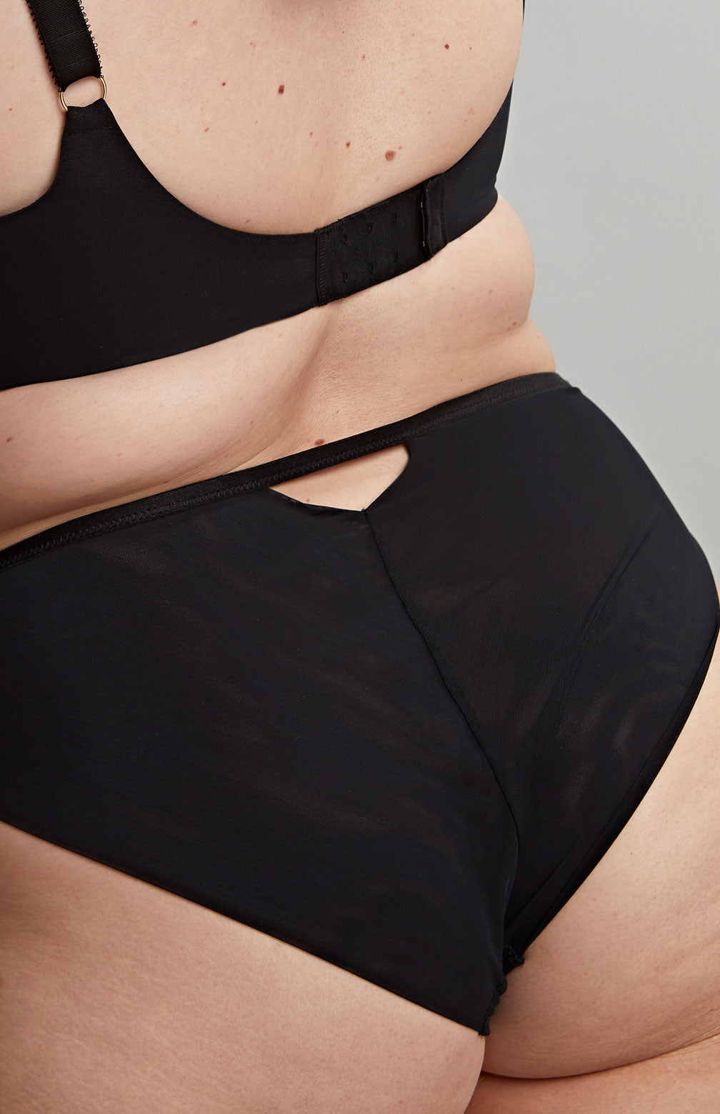 Sculptresse-Josephine culotte échancrée noir/latté