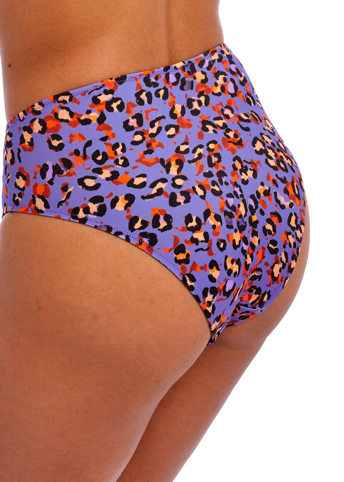 Freya Swim-Santiago Nights culotte de bikini taille haute leopard