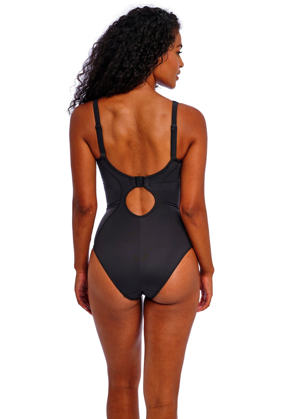 Freya Active-Freestyle maillot de bain sport une pièce moulé à armatures Midnight Leopard