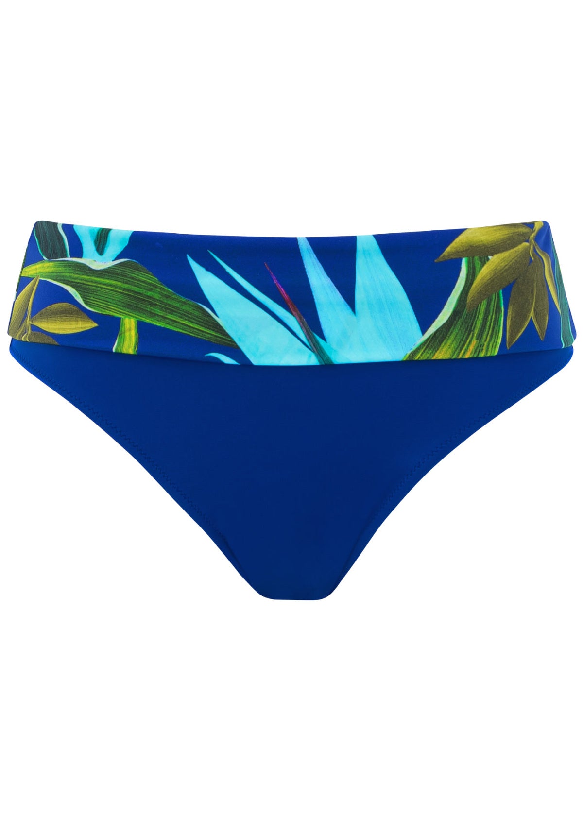 Fantasie Swim-Pichola slip bikini à revers bleu tropical