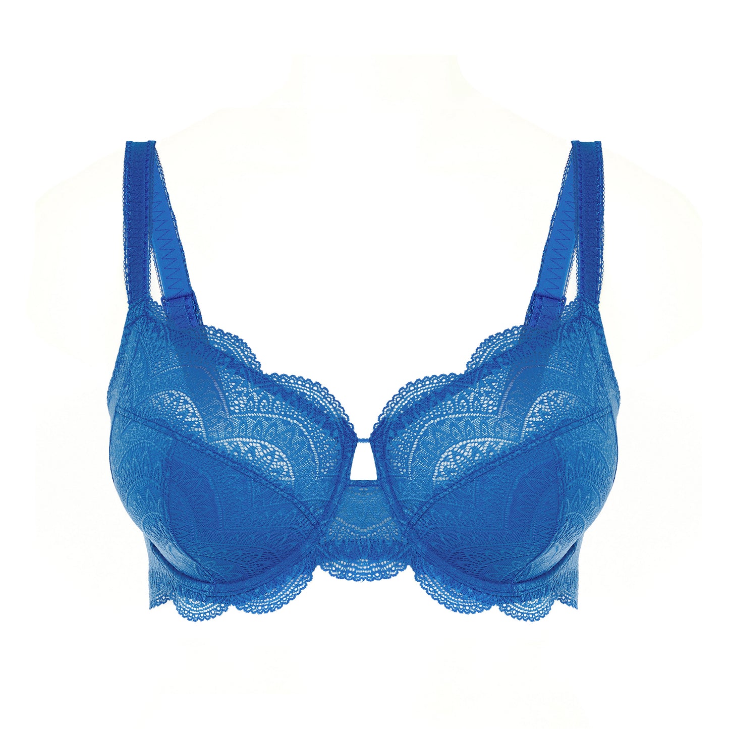 Simone Pérèle-Karma soutien-gorge à armatures emboîtant bleu myosotis