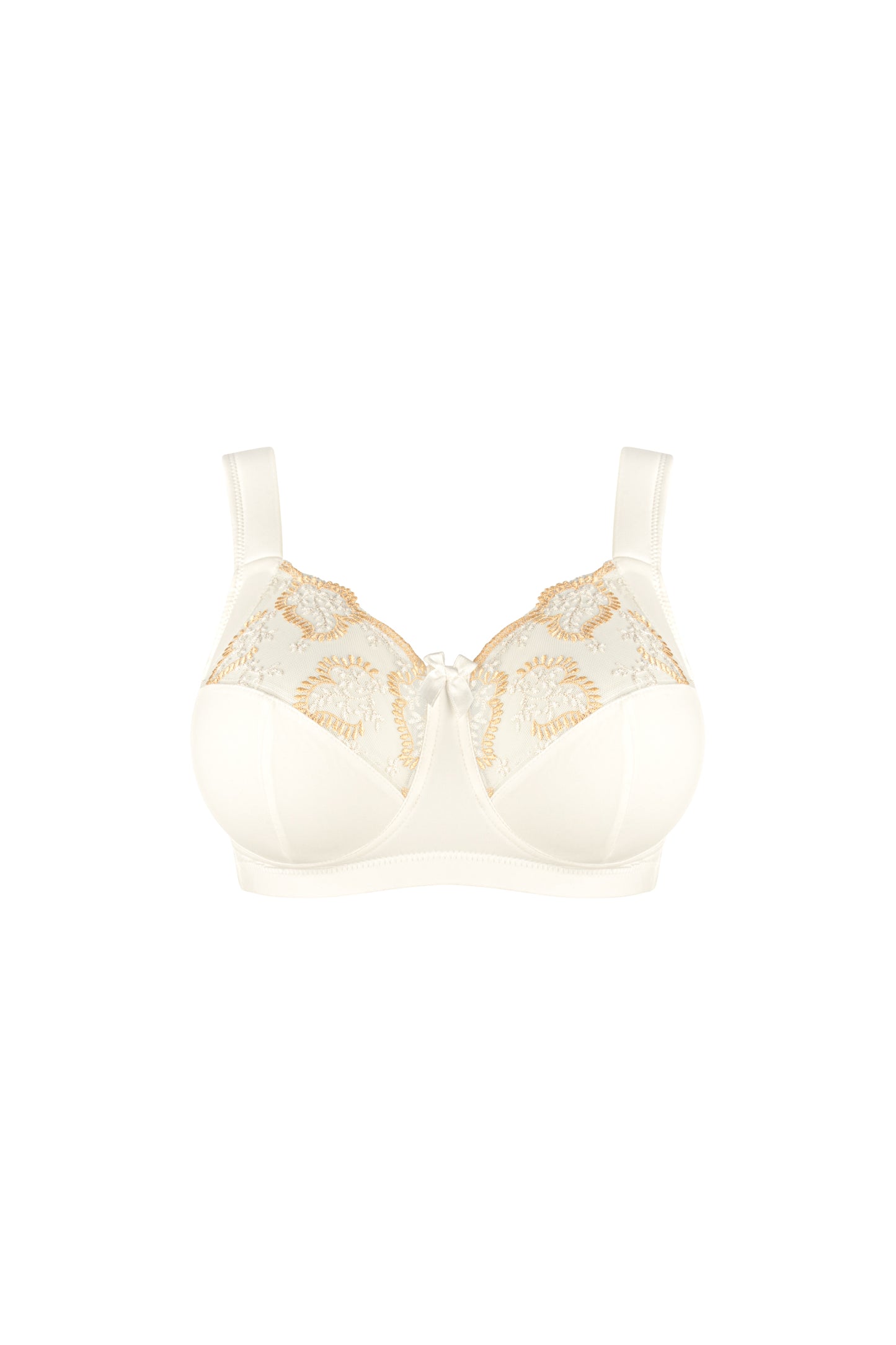Louisa Bracq-Élise soutien-gorge emboîtant sans armature nacre/or