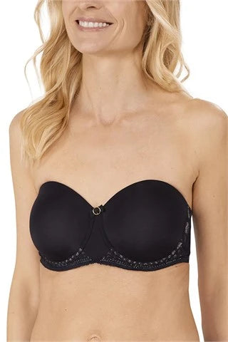 Amoena-Pia soutien-gorge bandeau rembourré à armatures noir/sable
