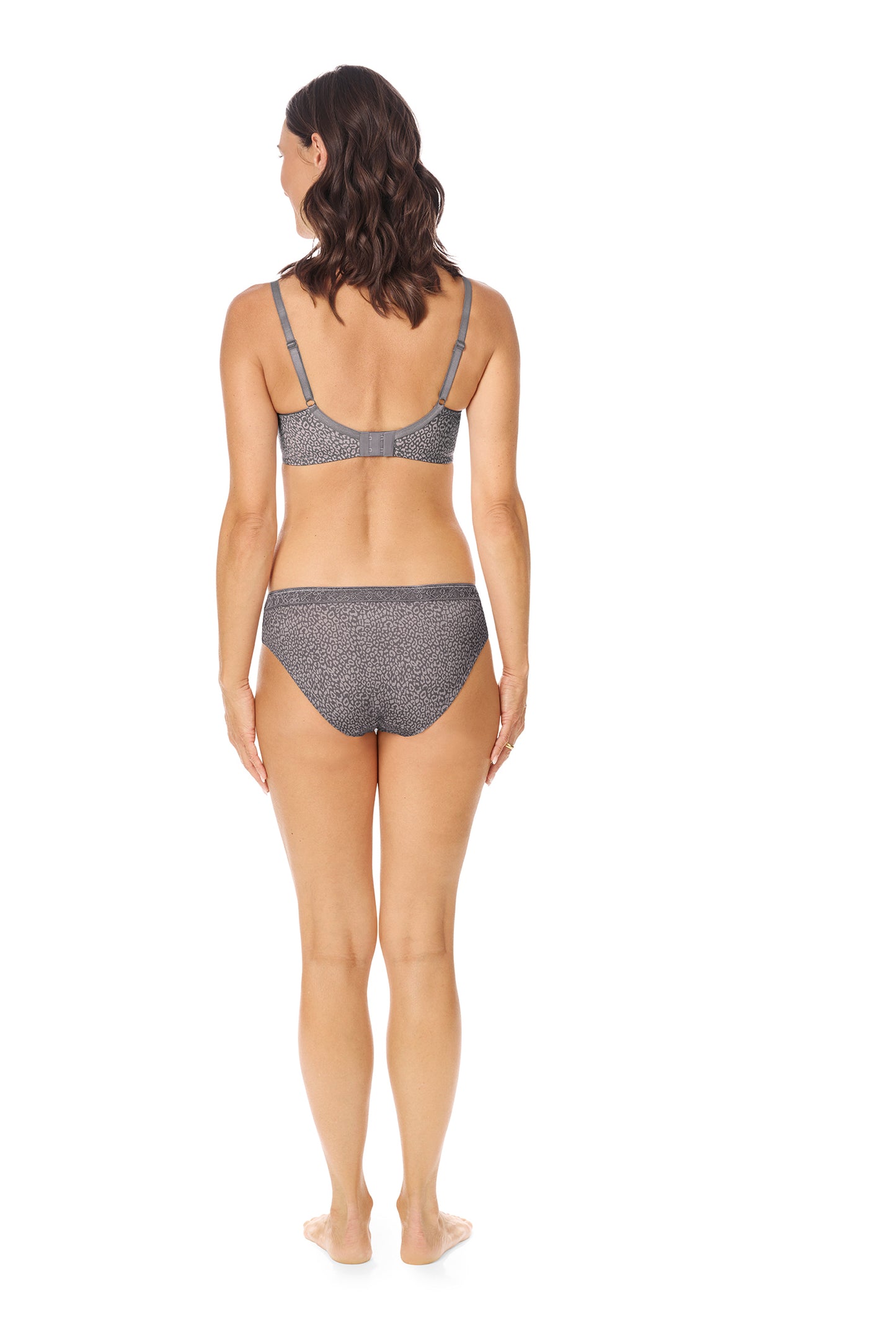 Amoena-Bliss soutien-gorge rembourré sans armature gris foncé/gris pâle
