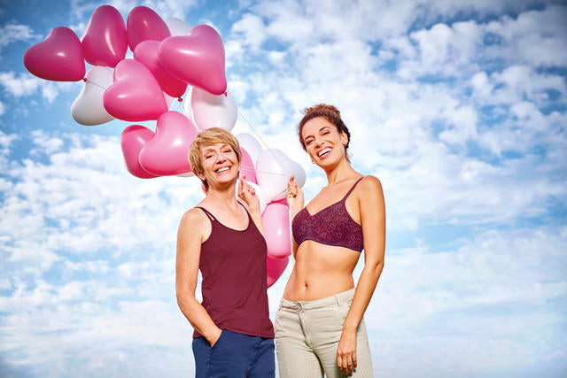 Amoena-Mara soutien-gorge rembourré sans armature bourgogne/multi
