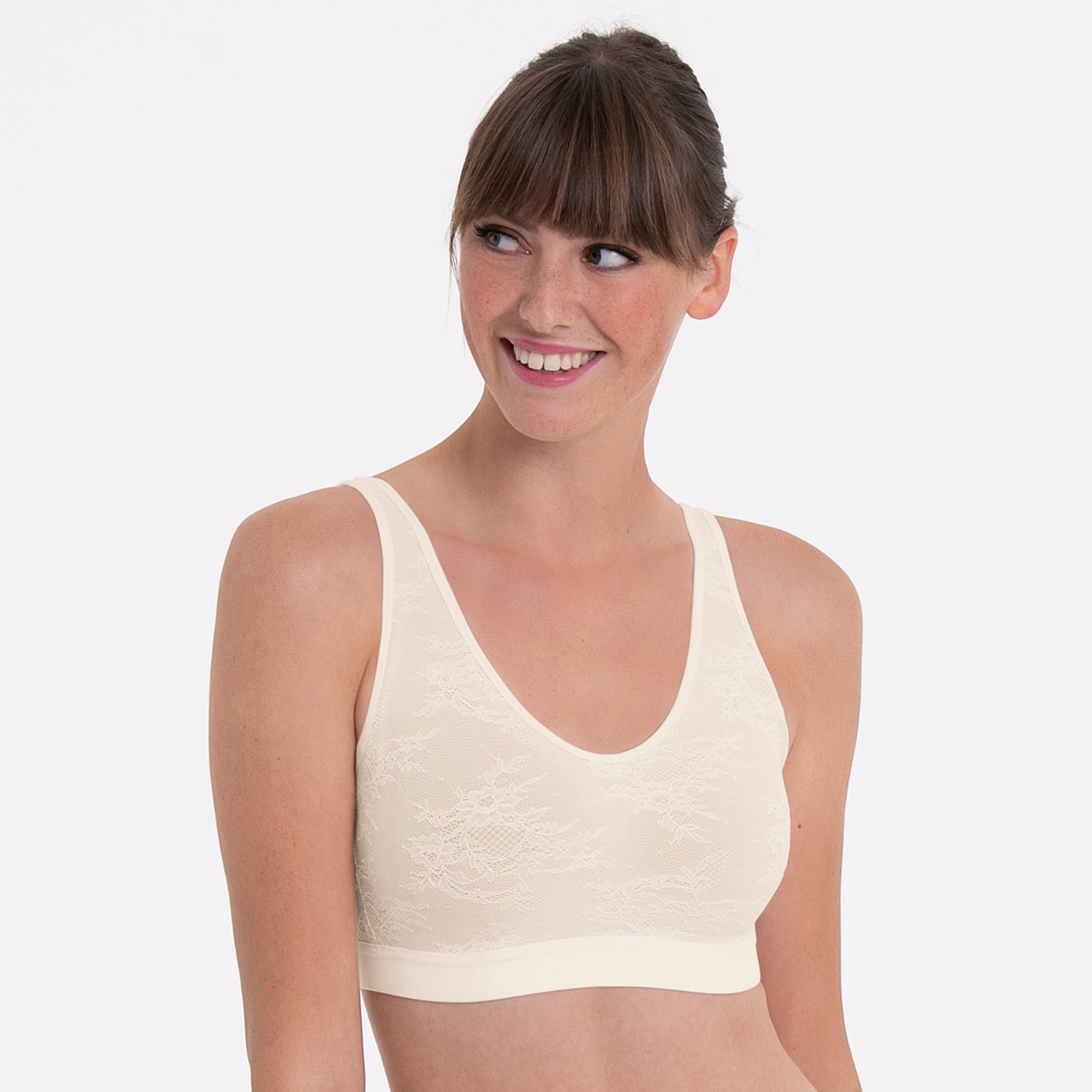 Anita Care-Essential Lace bralette à coques (pochettes) crystal
