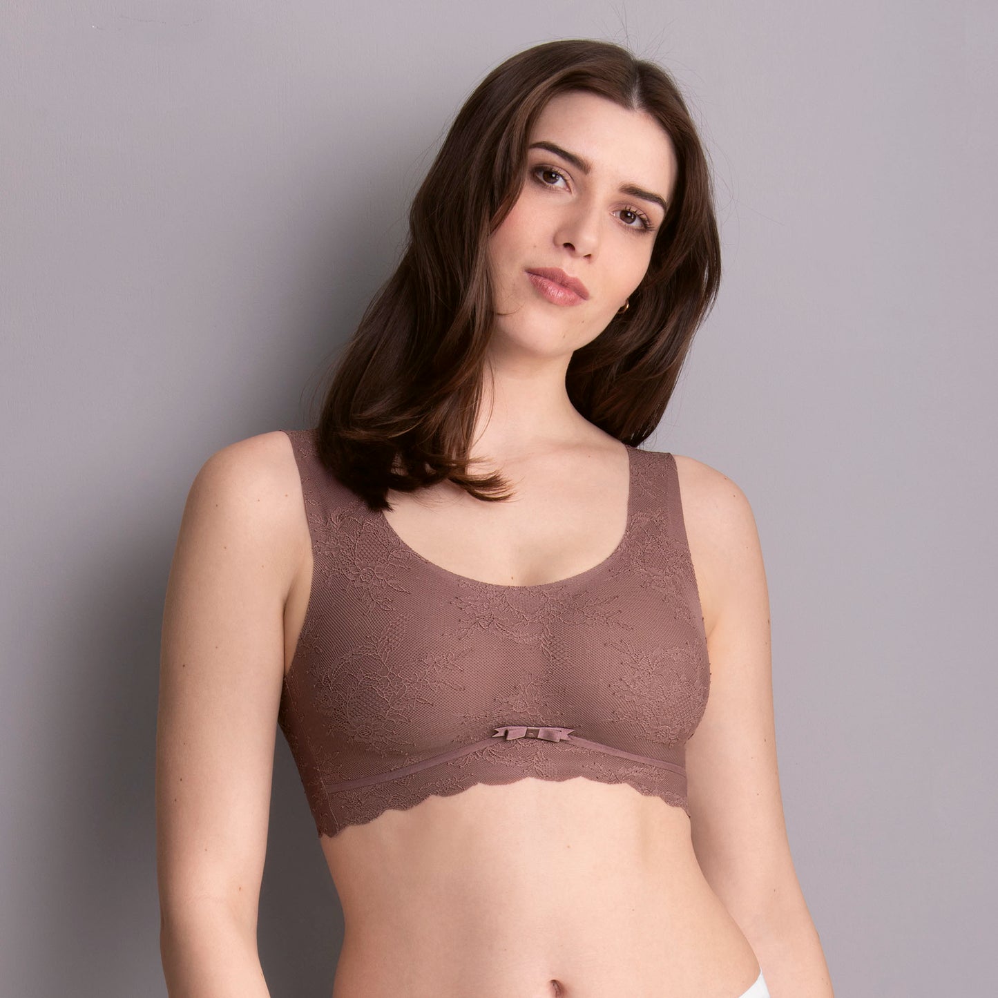 Anita-Essential Lace bralette à coques