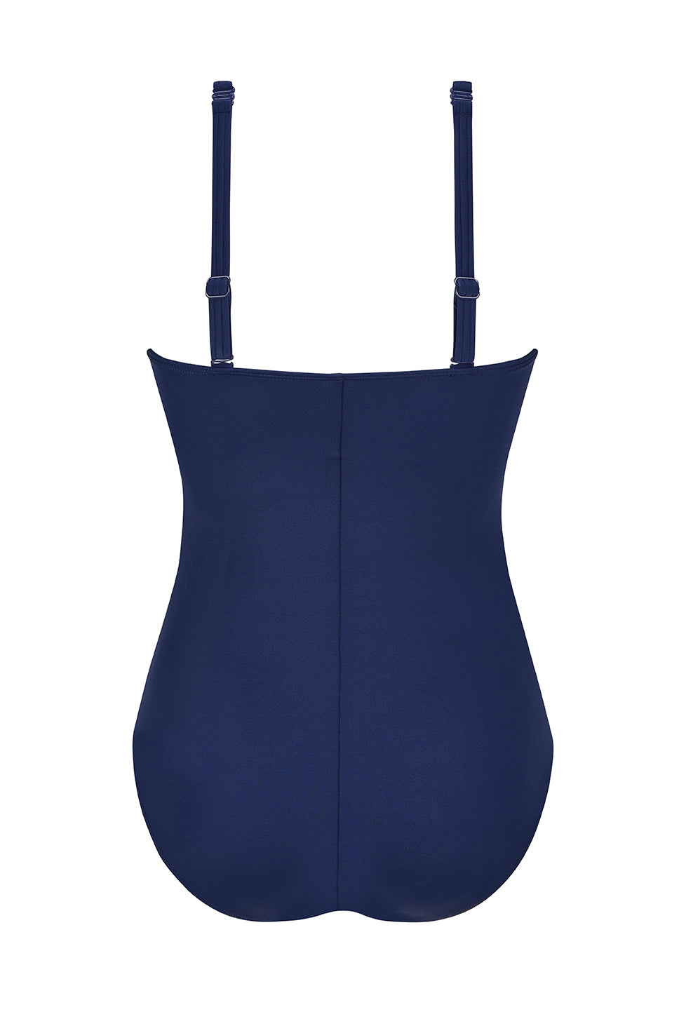 Amoena-Thassos maillot de bain une pièce à encolure haute bleu marine/multi