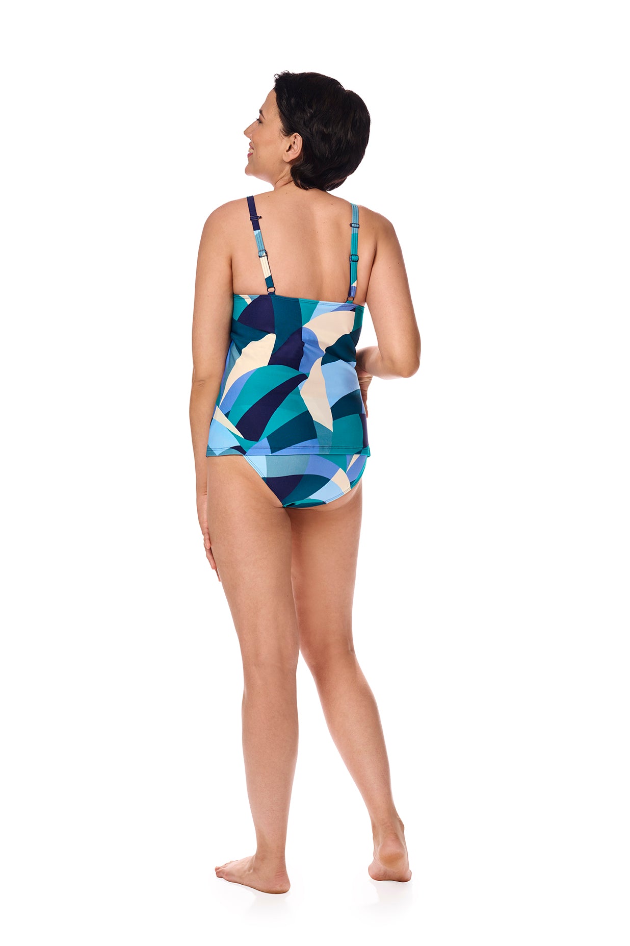 Amoena-Lisbon haut de tankini sans armature jade/multi