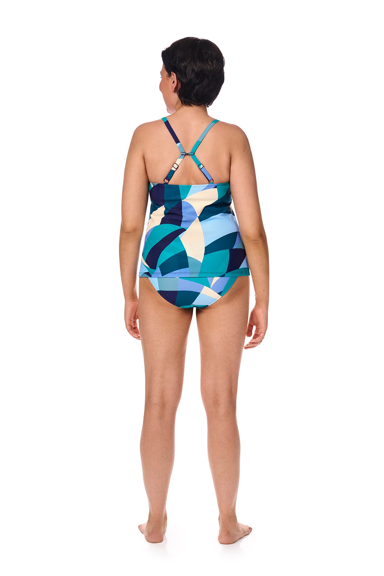 Amoena-Lisbon haut de tankini sans armature jade/multi