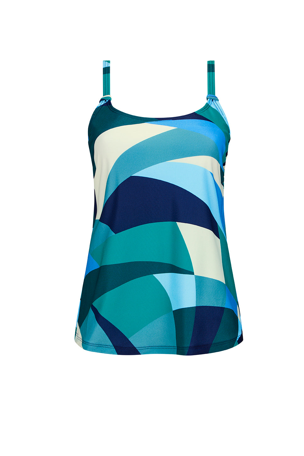 Amoena-Lisbon haut de tankini sans armature jade/multi