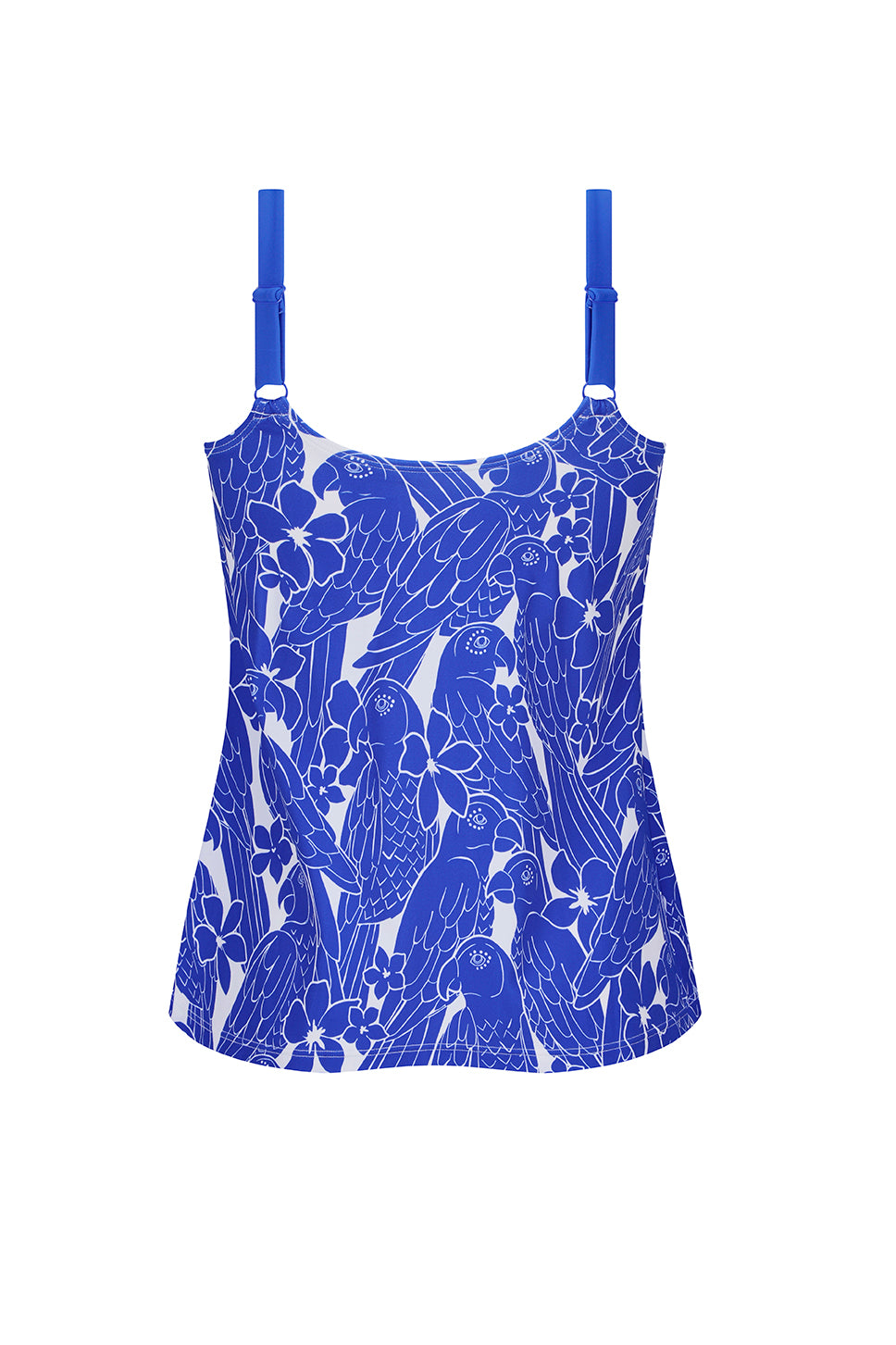 Amoena-Azores haut de tankini sans armature bleu royal/blanc