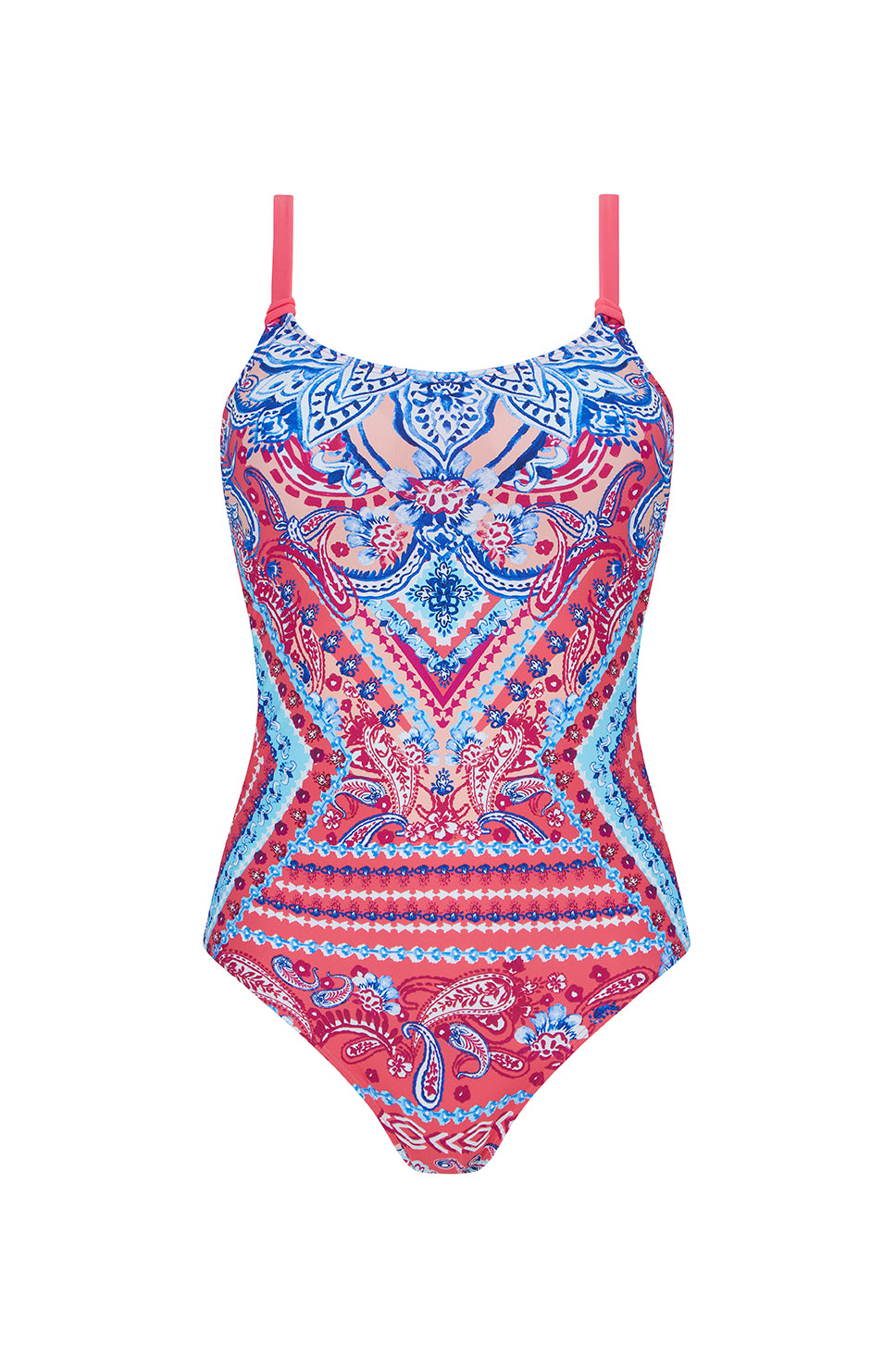 Amoena-Barbados maillot de bain une pièce rose vif/multi