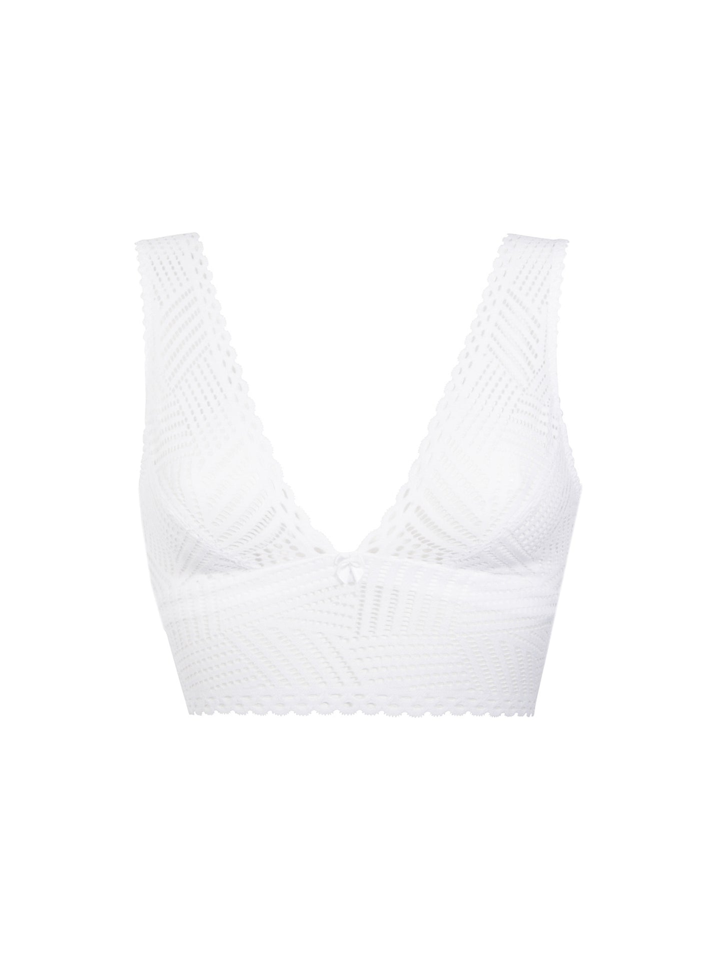Antigel-TRESSAGE GRAPHIC brassière séduction tressage blanc