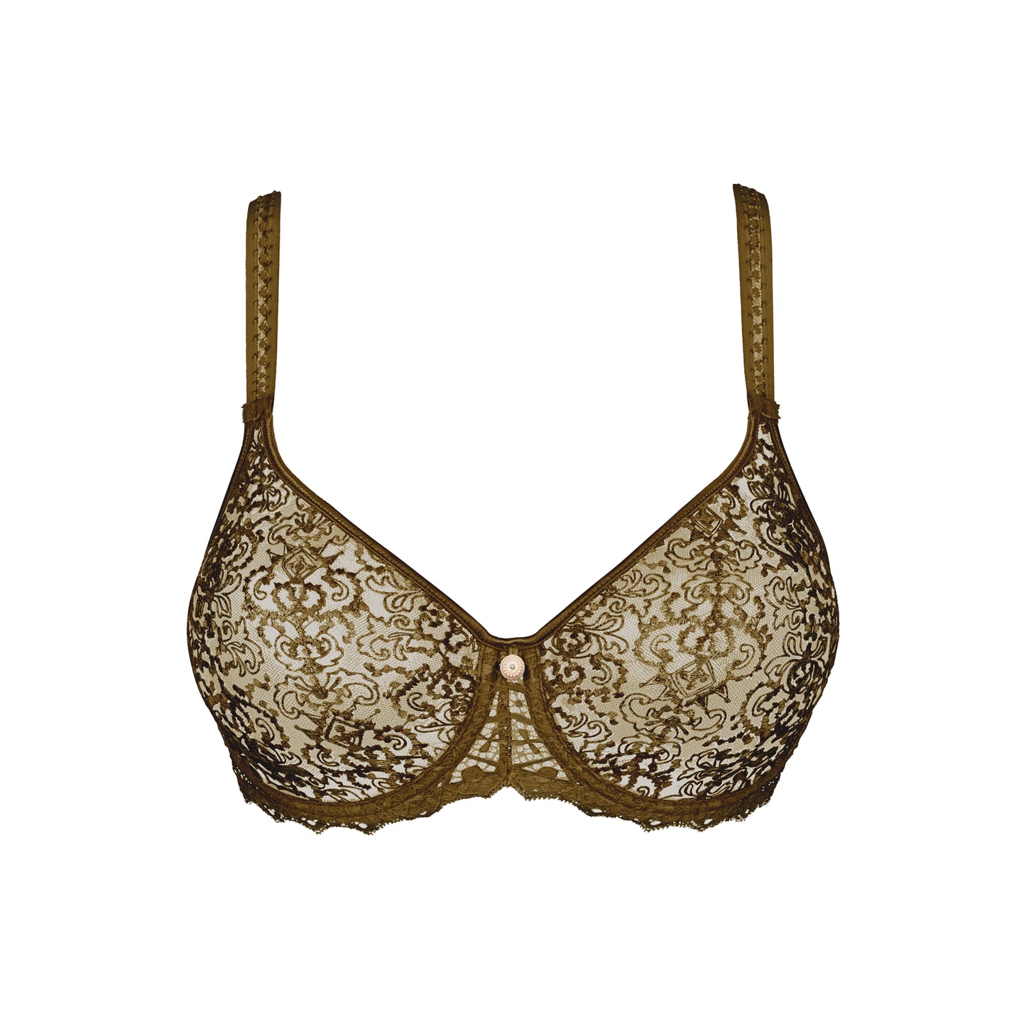 Empreinte-Cassiopée soutien-gorge moulé classique avec armatures lichen