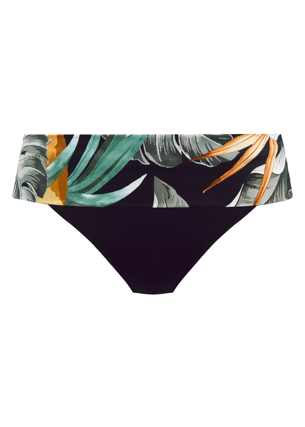 Fantasie Swim-Bamboo Grove culotte taille haute pliable jet