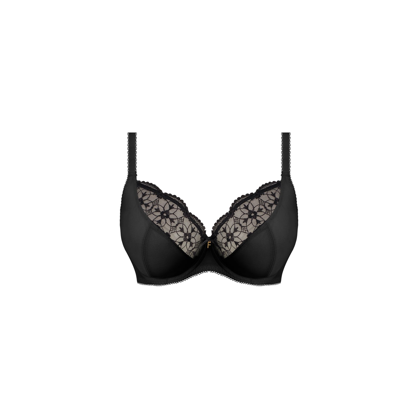 Freya-Hallie soutien-gorge plongeant à armatures noir