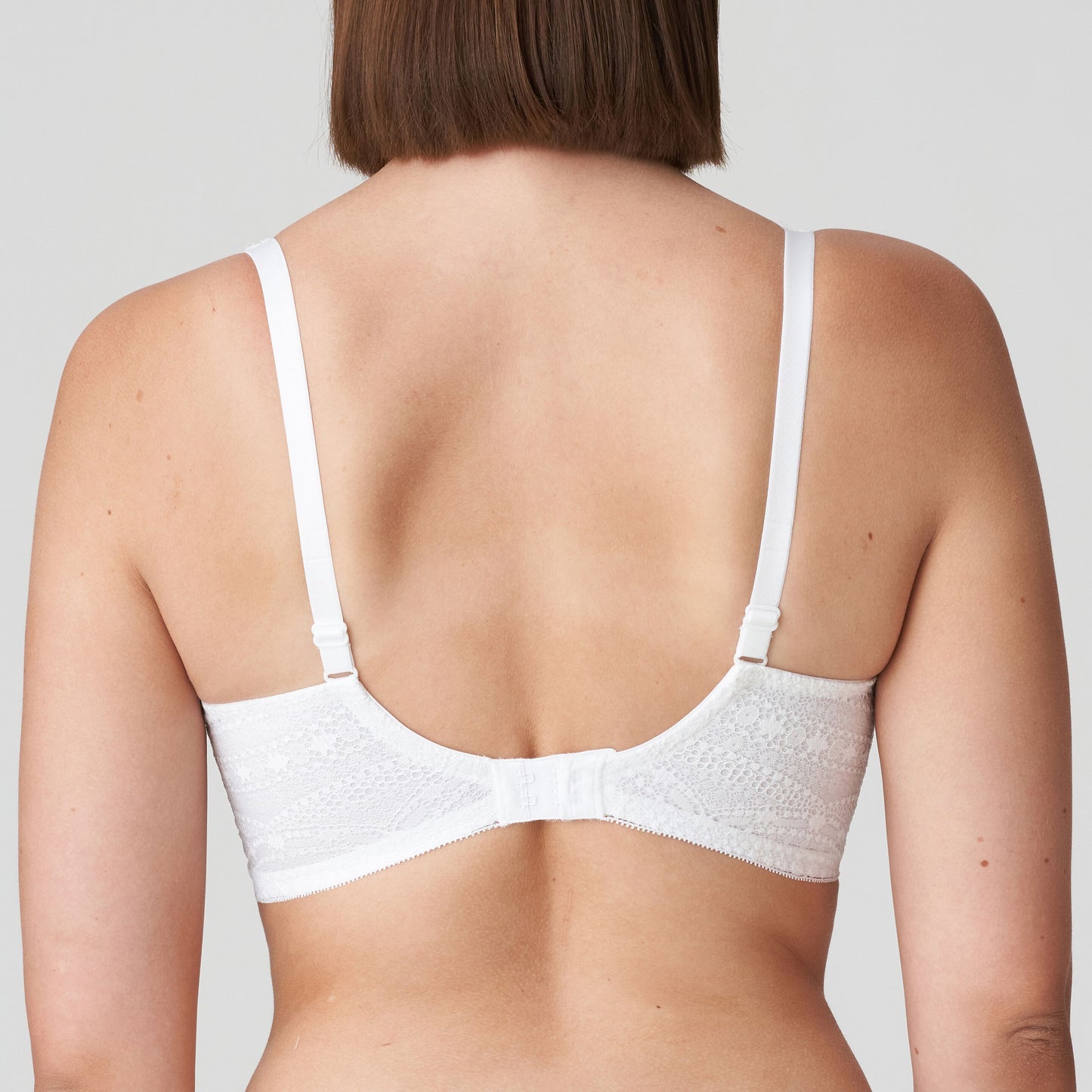 Primadonna Twist-Epirus soutien-gorge demi mousse plongeant blanc