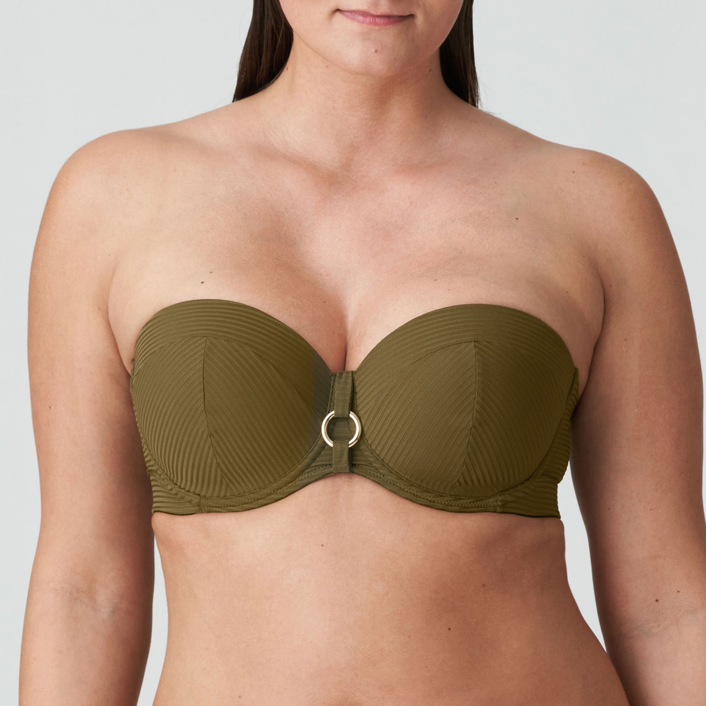 Primadonna Swim-Sahara haut de bikini bandeau rembourré olive