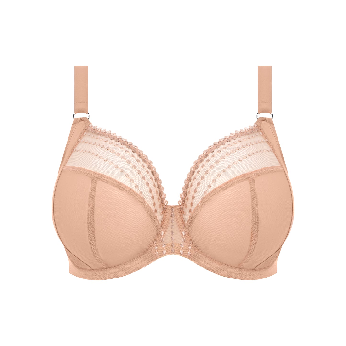 Elomi-Matilda soutien-gorge plongeant à armatures café au lait