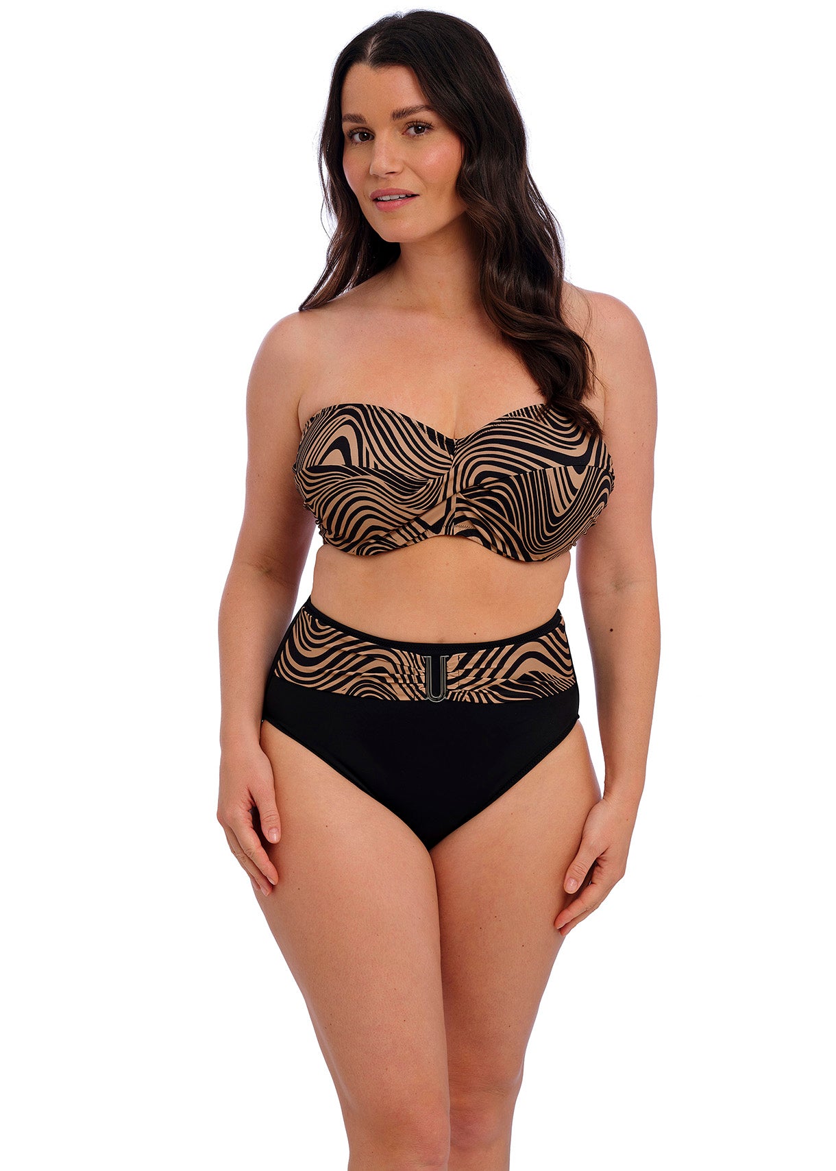 Fantasie Swim-Pemba Island culotte de bikini taille haute mocha