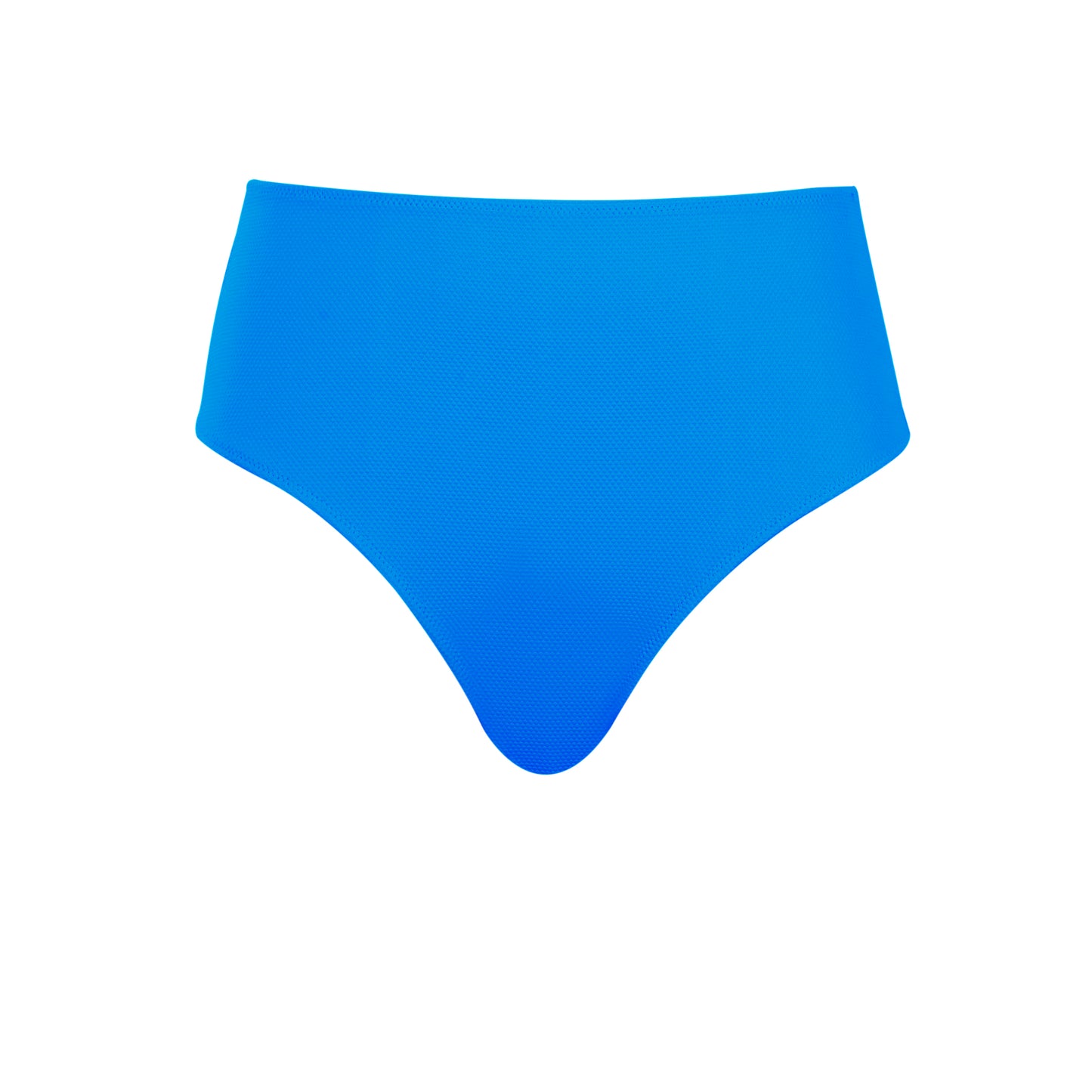Panache Swim-culotte taille haute Aurora blue