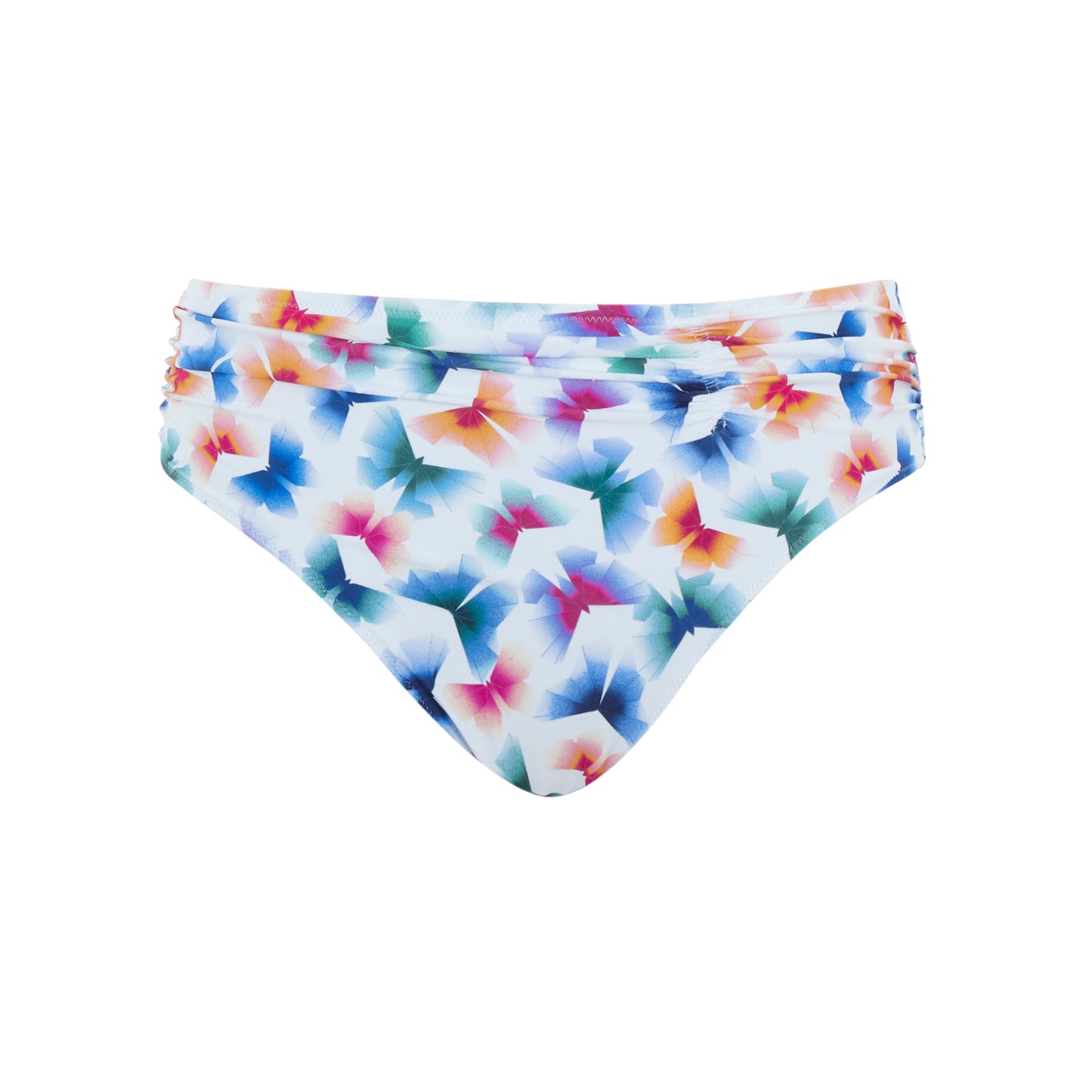Panache Swim-Culotte de maillot mi-hauteur imprimé flutter