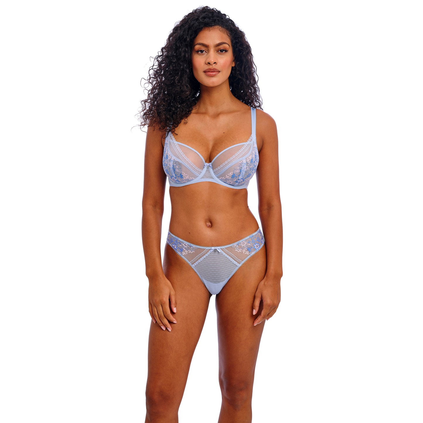 Freya-Sydnie soutien-gorge plongeant foulard avec armatures chambray