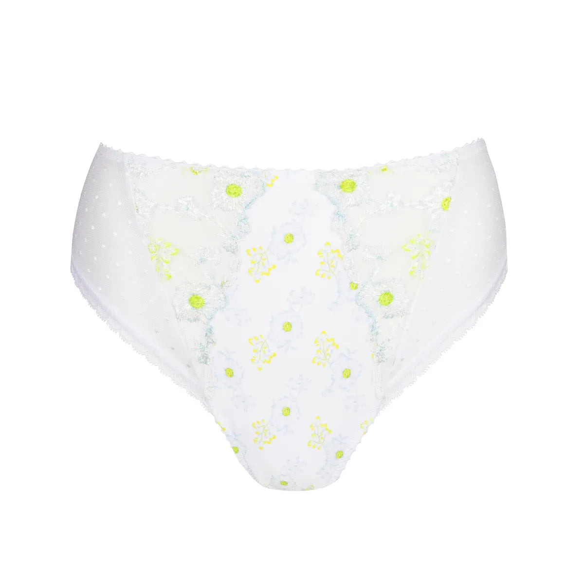 Marie Jo-Chen slip taille haute white yacht
