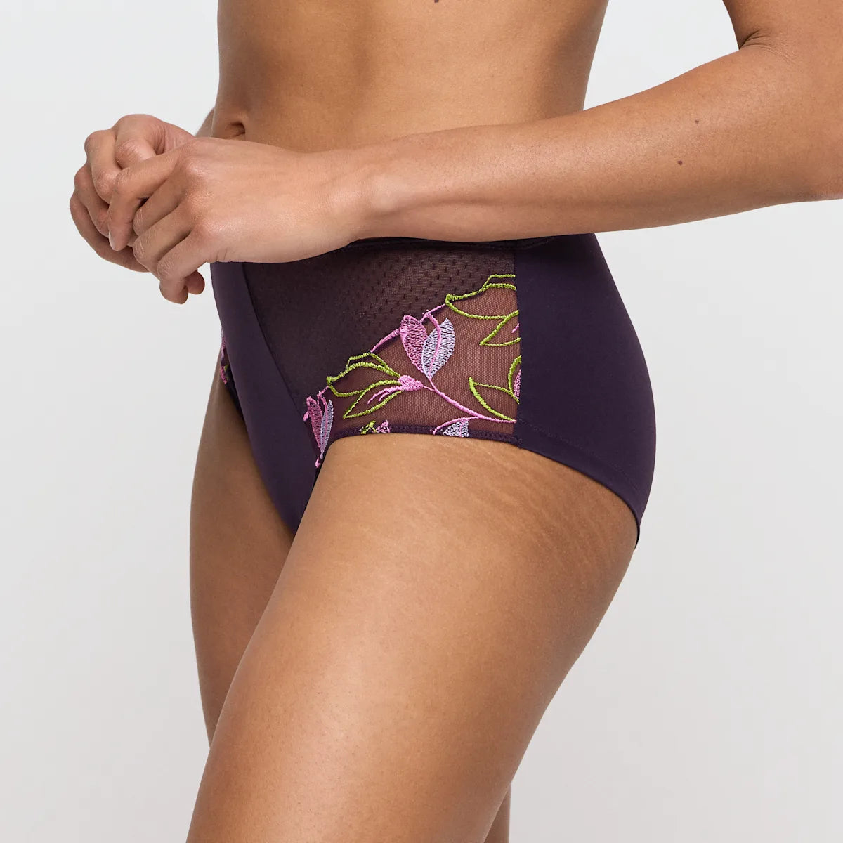 Marie Jo-Loish slip taille haute Améthyste