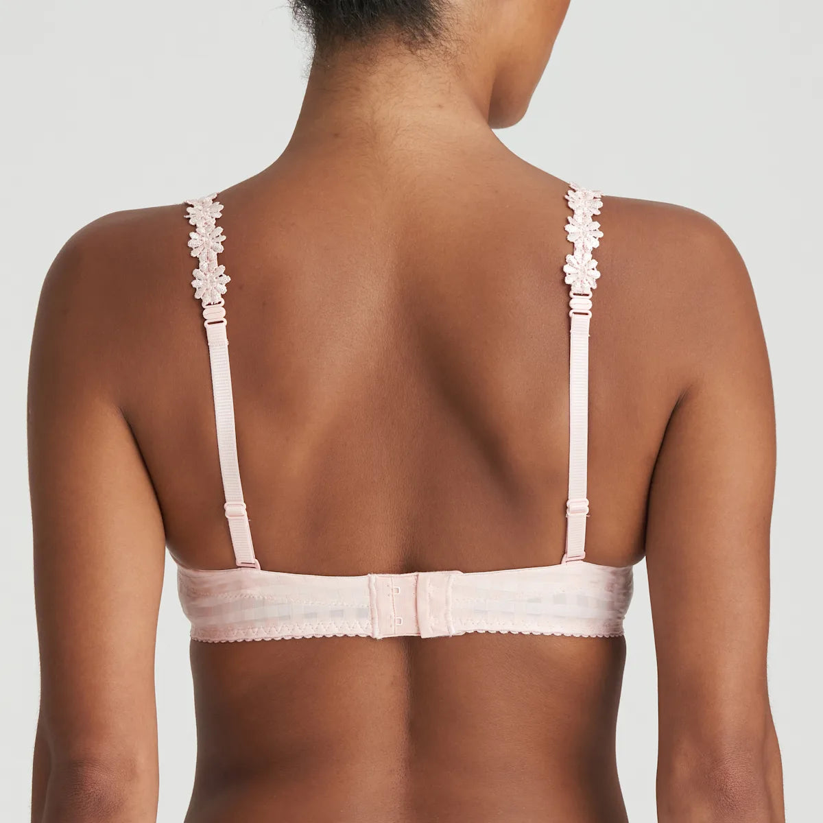 Marie Jo-Avero soutien-gorge rembourré avec décolleté en cœur rose perle (0100416)