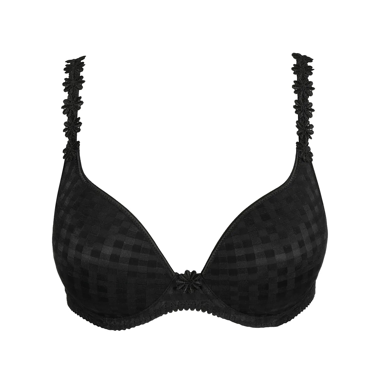 Marie Jo-Avero soutien-gorge rembourré avec décolleté en cœur noir (0200416)