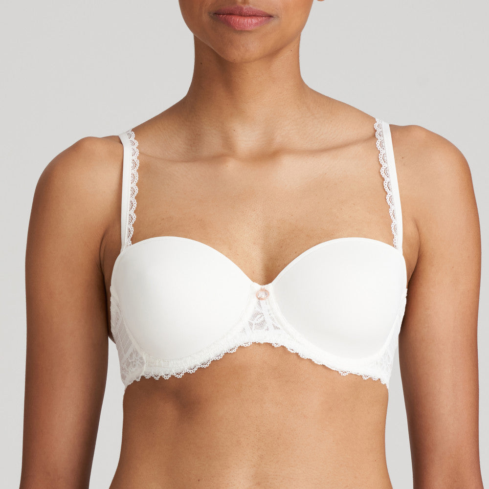 Marie Jo-Jadei soutien-gorge bandeau rembourré avec armatures naturel