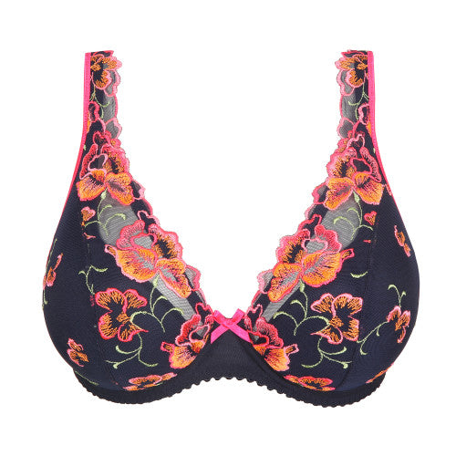 Primadonna-Devdaha soutien-gorge demi mousse plongeant velvet blue