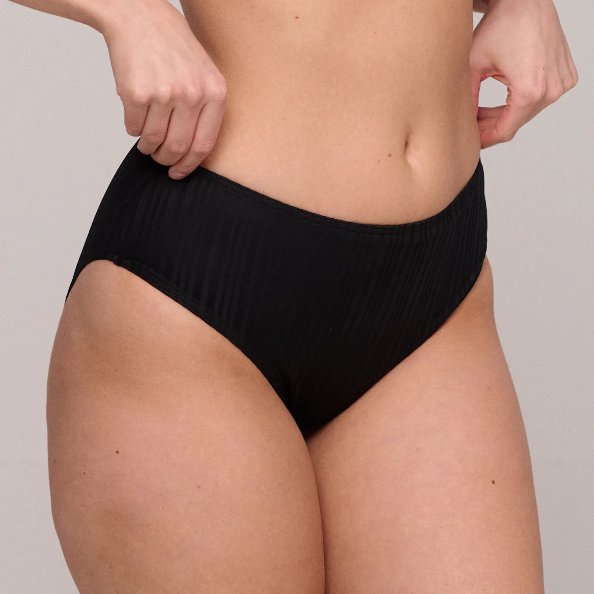Primadonna Swim-Kiruna slip bikini taille haute noir