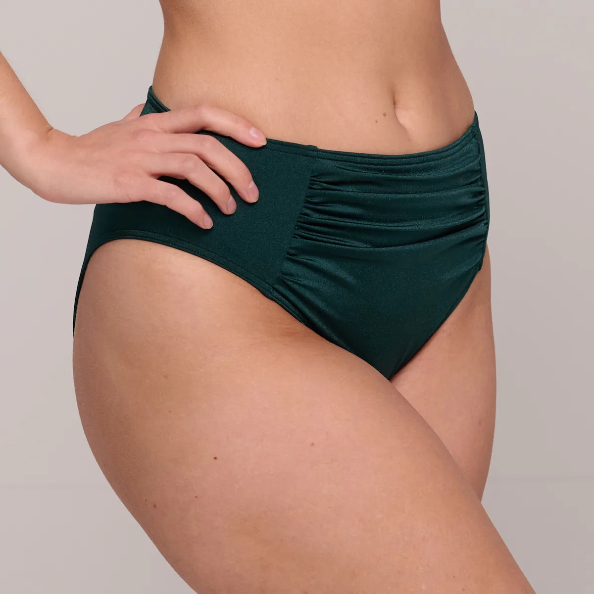 Primadonna Swim-Mangalore slip taille haute jewel green