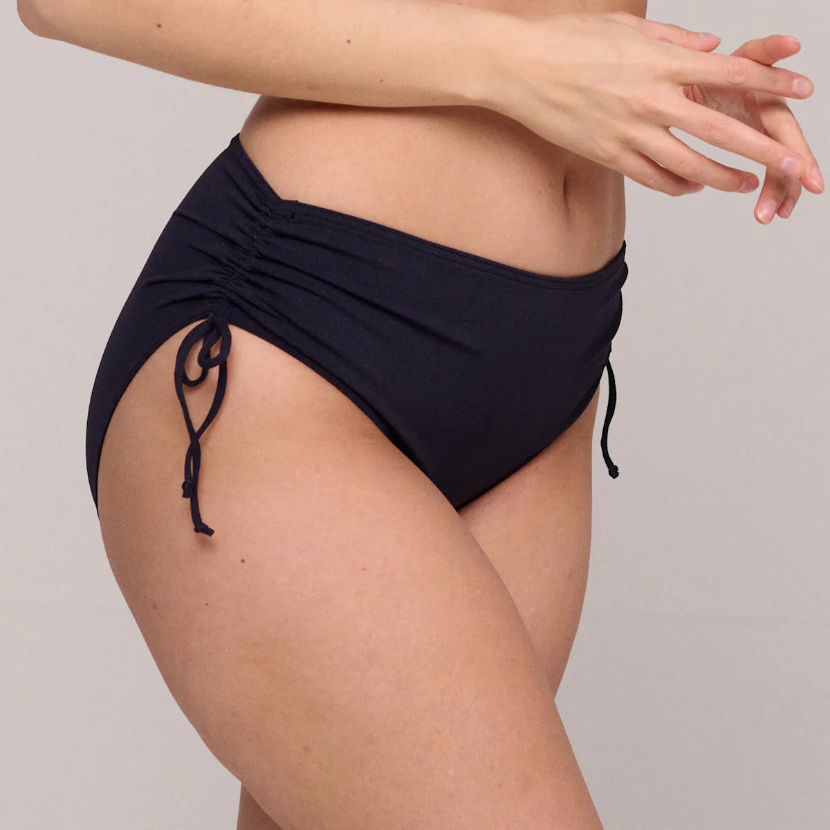 Primadonna Swim-Pinner slip taille haute à cordons dazzling blue