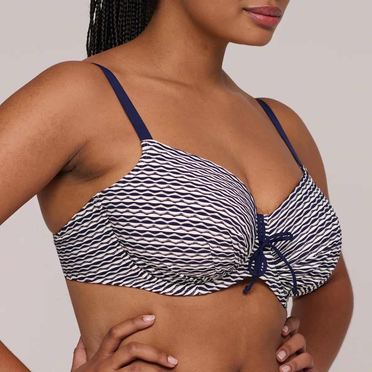 Primadonna Swim-Kalba haut de bikini balconnet rembourré avec armatures water blue