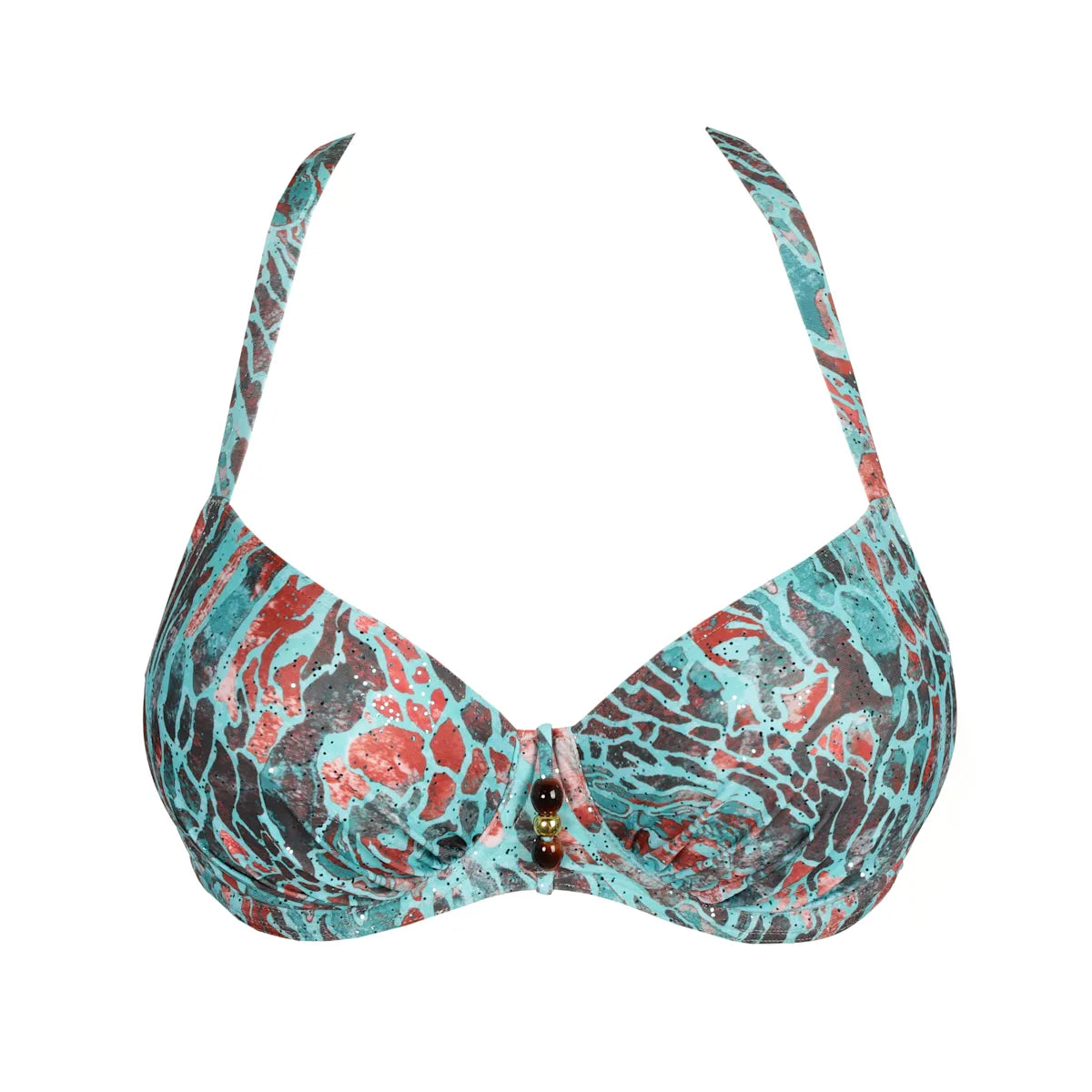 Primadonna Swim-Riyad haut de bikini emboitant avec armatures Turquoise Seas