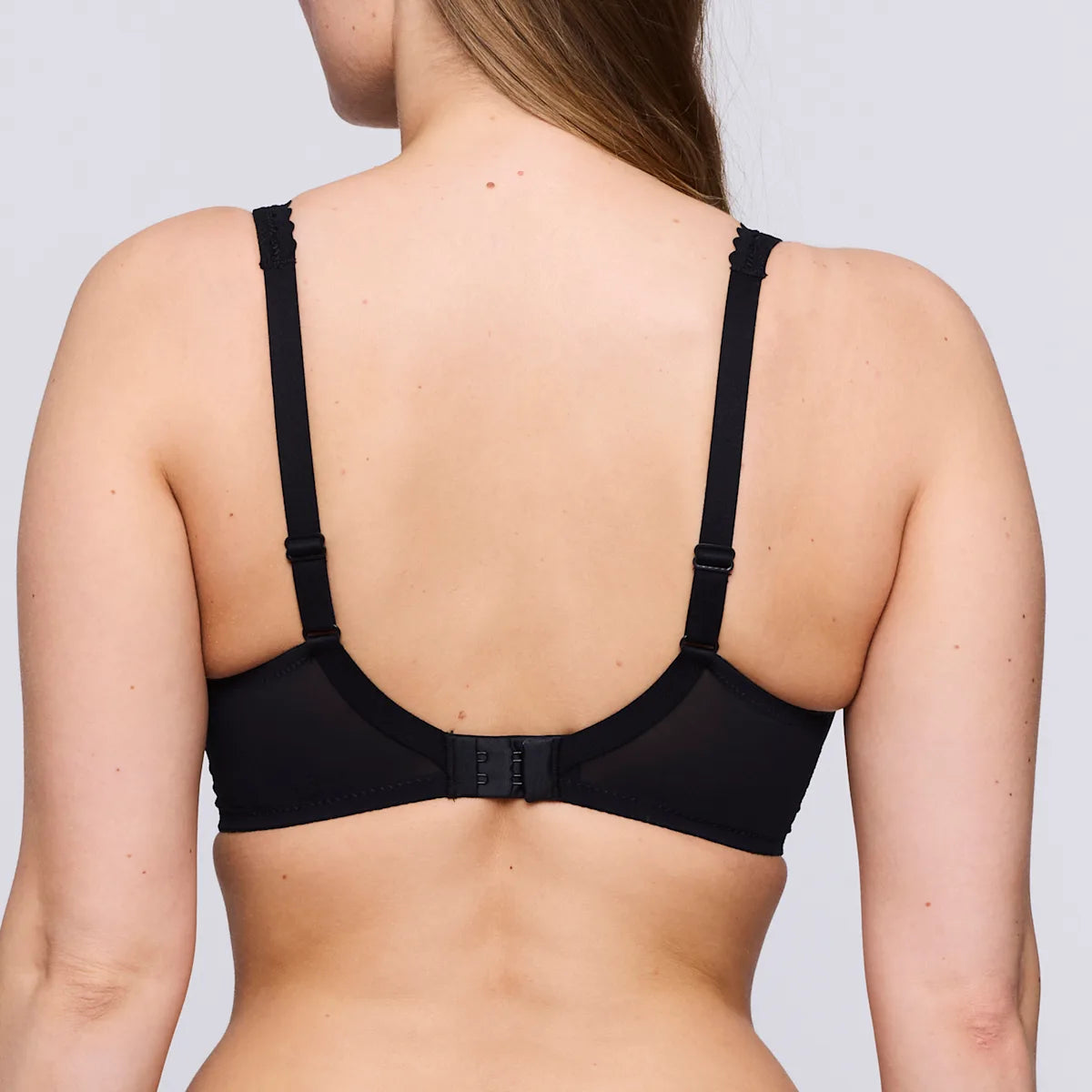 Primadonna Twist-Vivgirl soutien-gorge demi mousse plongeant noir