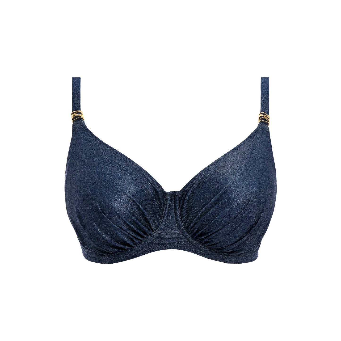 Fantasie Swim - Paros Coast haut de bikini plissé emboîtant avec armatures midnight sparkle - Juste Pour Vous