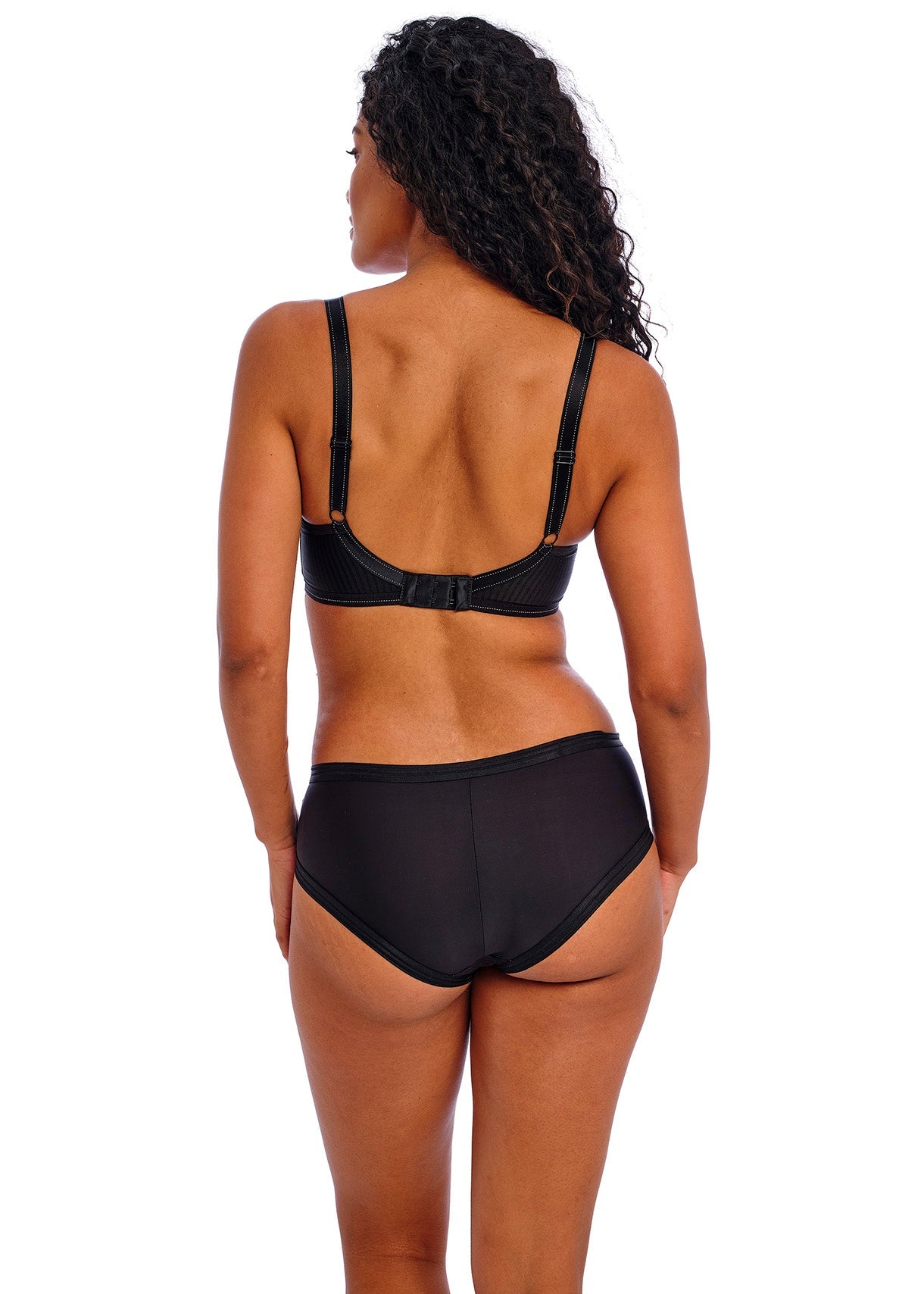 Freya - Idol soutien - gorge balconnet moulé t-shirt noir - Juste Pour Vous