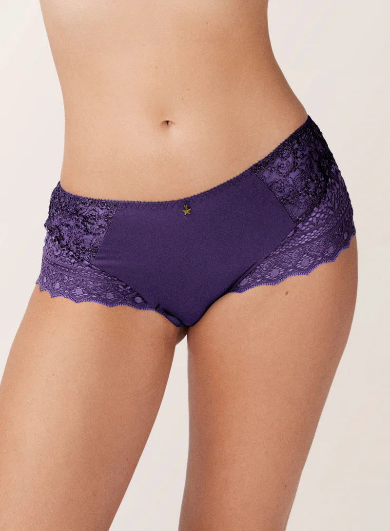 Empreinte-Cassiopée culotte dark purple