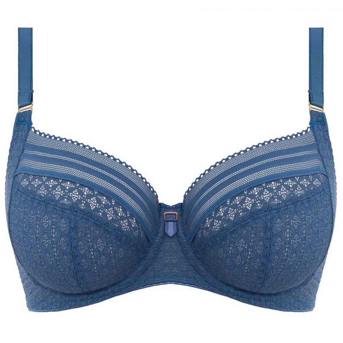 Freya-Viva soutien-gorge à armatures avec renfort latéral lace vintage denim
