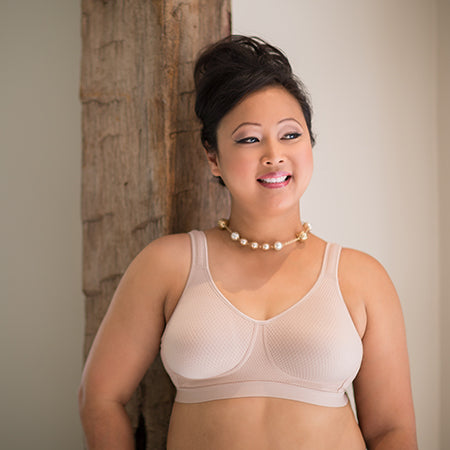 ABC-Massage bra soutien-gorge sans armature à bande de maintien large