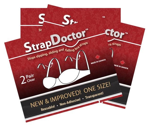 StrapDoctor bandes de silicone anti glissement pour bretelles de soutien-gorge