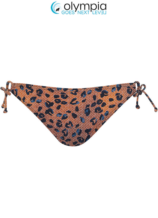 Olympia-culotte bikini à ficelles marron