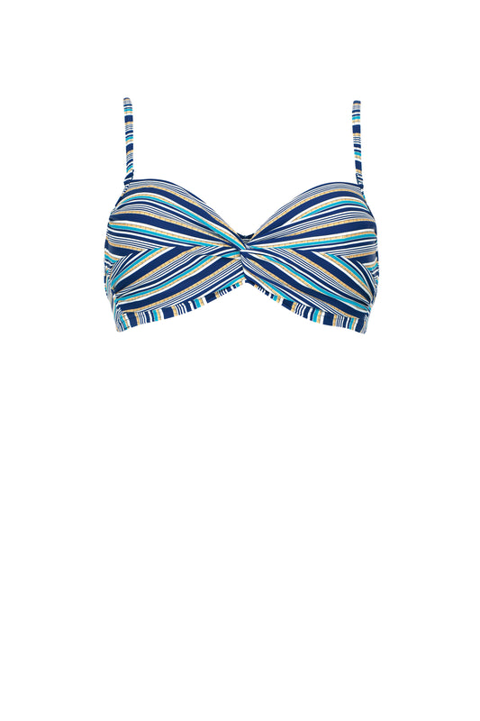 Olympia-Haut de bikini avec armatures bleu