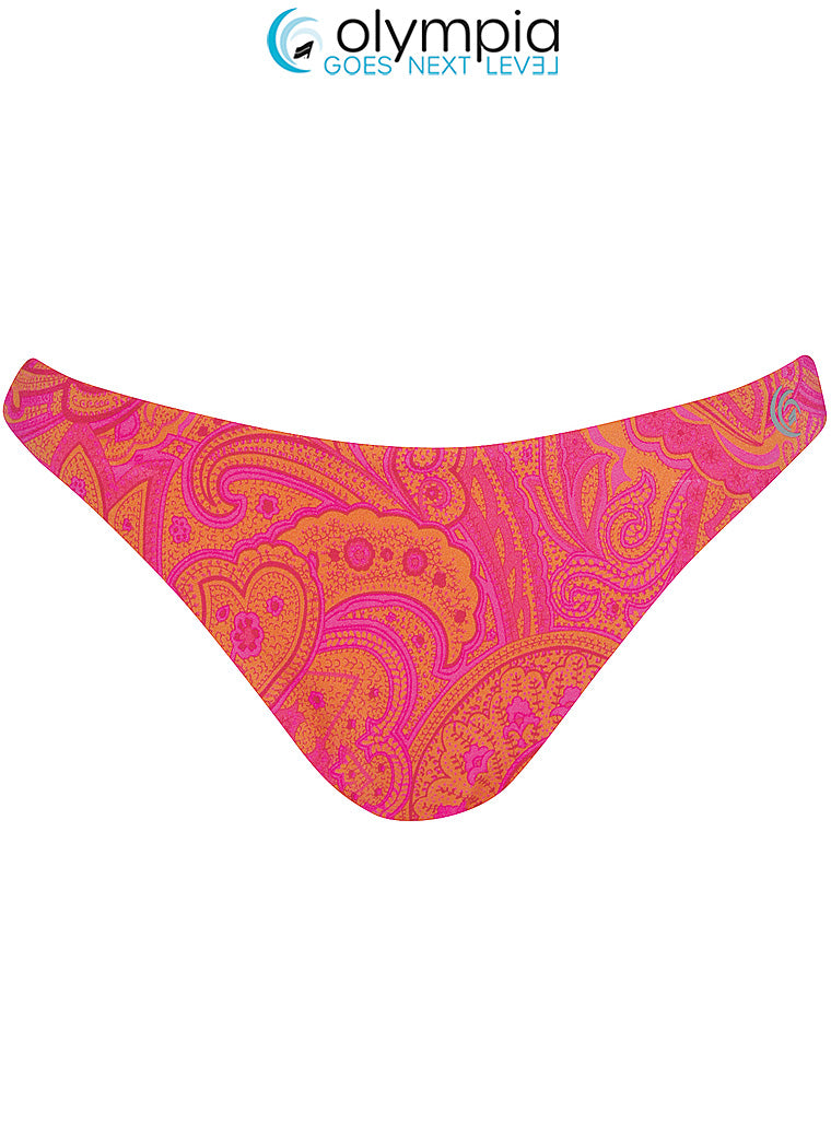 Olympia-culotte bikini rose