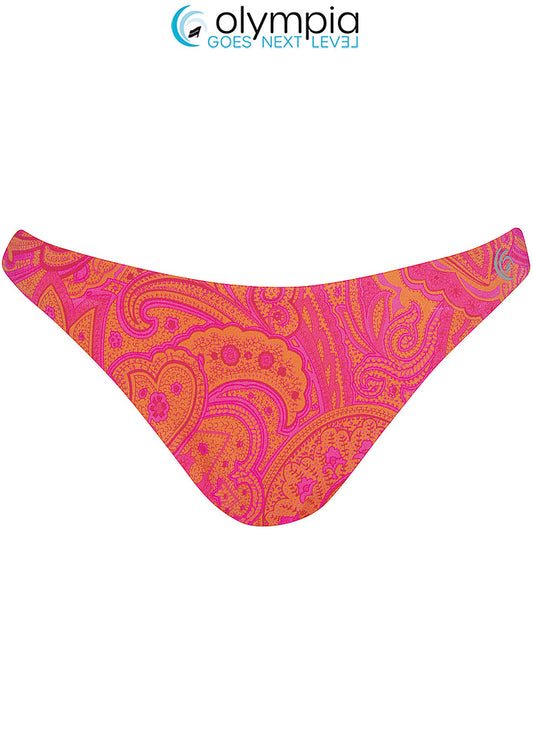 Olympia-culotte bikini rose
